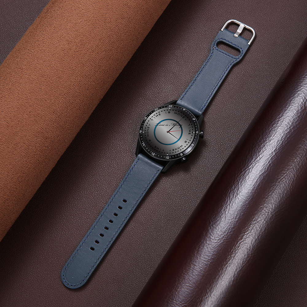 适用华为手表gt表带三星小米真皮