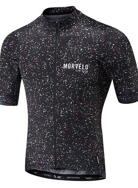 印花骑行服, Morvelo Summer Breathable Short Sleeve Cycling