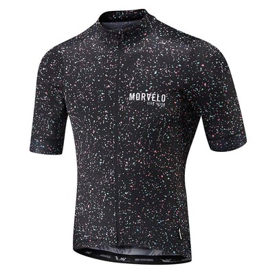印花骑行服, Morvelo Summer Breathable Short Sleeve Cycling