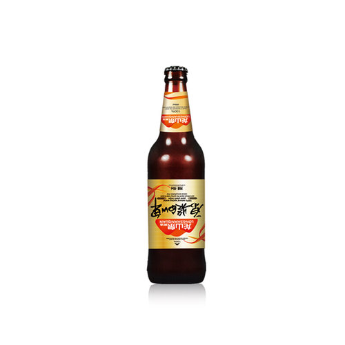 辽宁龙山泉原浆白啤酒480ml×12