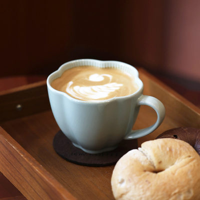 高颜值ins风陶瓷杯花型咖啡杯创意马克杯伴手礼精致茶杯早餐杯