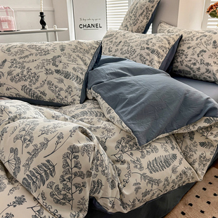 bedsheet sets fitted bed sheet set bedding cover 床单套装