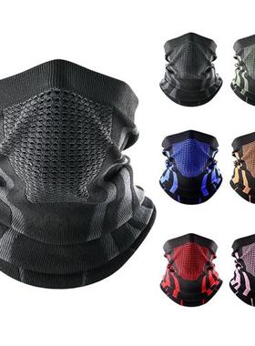 Face Bandana Mask Cover Neck Warmer Gaiter Cycling Ski Scarf