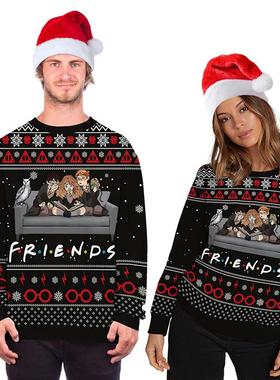 Ugly Christmas Sweater Fun 3D Printed Sweater Fashion