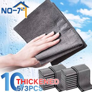 Thickened Magic Cleaning Cloth Microfiber Glass Clean Towel