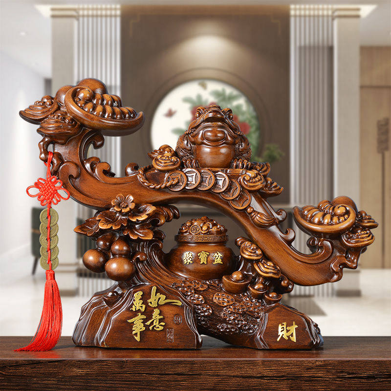 万事如意摆件 酒柜电视柜客厅玄关摆件 开业送礼乔迁装饰品摆件r