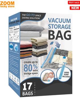 Vacuum Storage Bags Space Saver Bags Compression Hand Pump