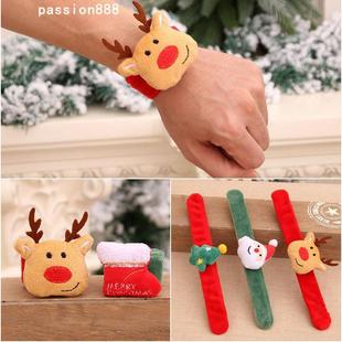 Christmas childrens small gift - pop wristband圣诞玩具手环
