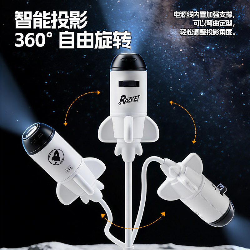 usb插口星球投影宇宙投影氛围灯节日气氛灯汽车星空顶背景墙