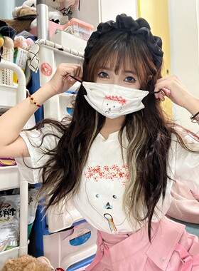 【T】CryptoFunk#0007白色纯棉落肩T恤