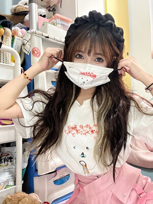 【T】CryptoFunk#0007白色纯棉落肩T恤