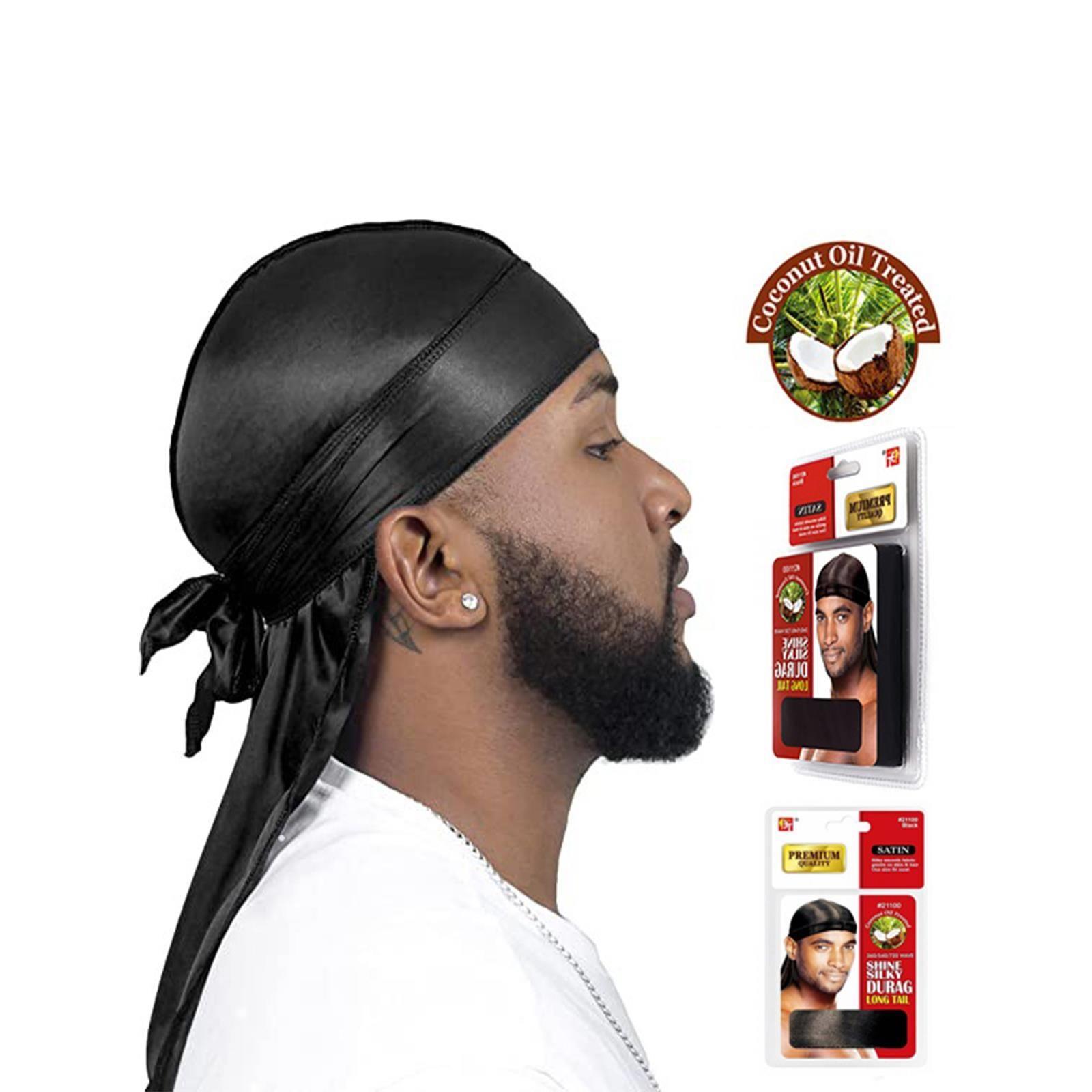 durag包头帽长尾帽海盗帽嘻哈帽hiphop系带头巾Asen同款帽子热卖