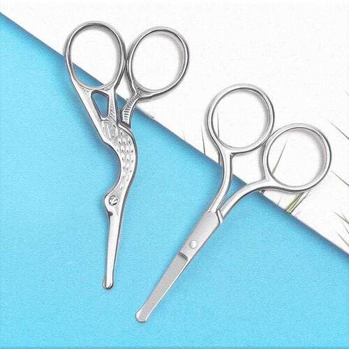 Nose hair trimmer net male baby pubic hair pruning scissors
