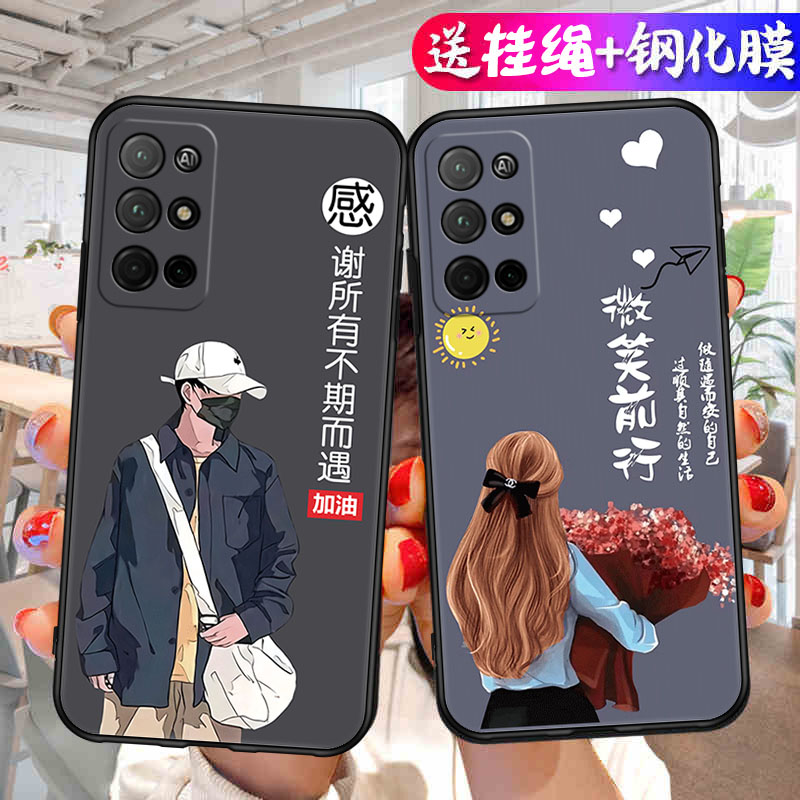 荣耀30S手机壳CDY一AN90保护CDYAN95套TN华为新款Honor3OS三十专用外壳网红S30全包防摔液态硅胶软壳男女磨砂