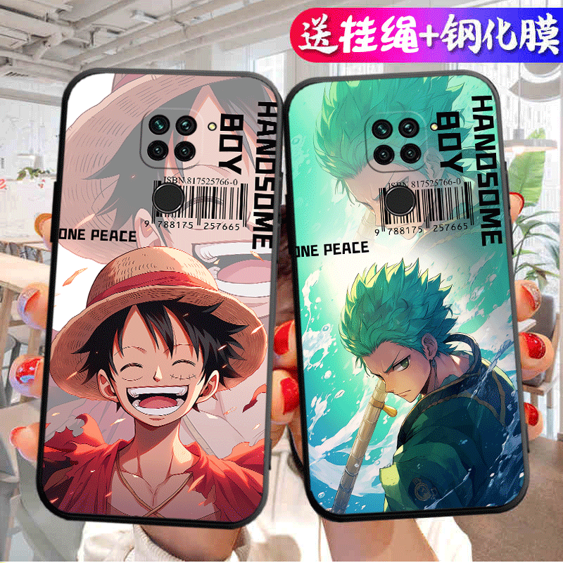 适用小米红米10x4G版手机壳redmi10x新款硅胶套十叉全包镜头防摔男女潮外壳M2003J15SC可爱1ox磨砂钢化膜网红