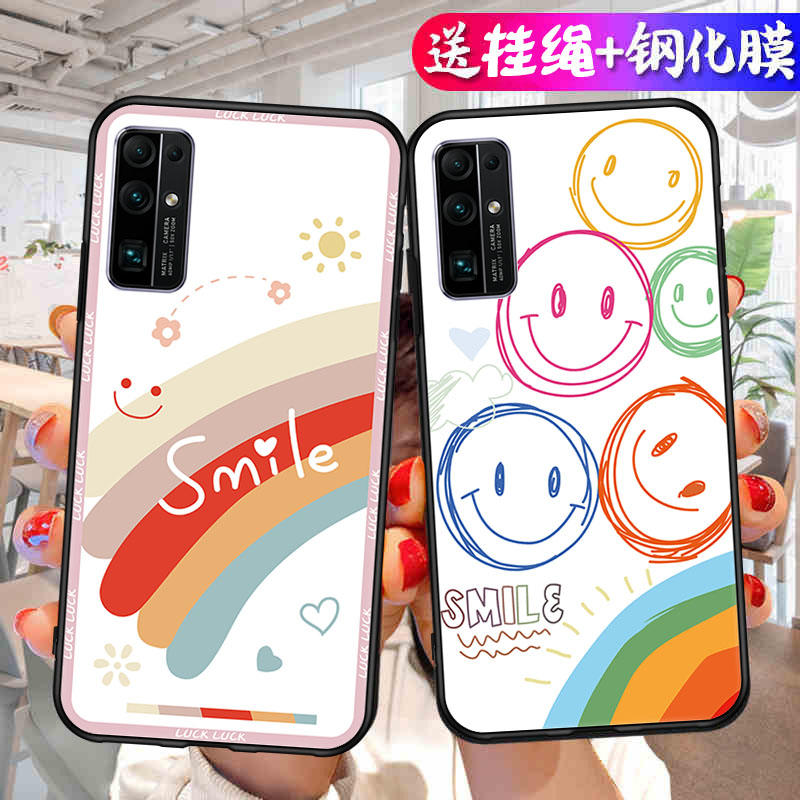 适用荣耀30手机壳华为HONOR3O保护套H0N0R30新款外壳软液态硅胶全包防摔三十专用三零网红高级感男女简约卡通