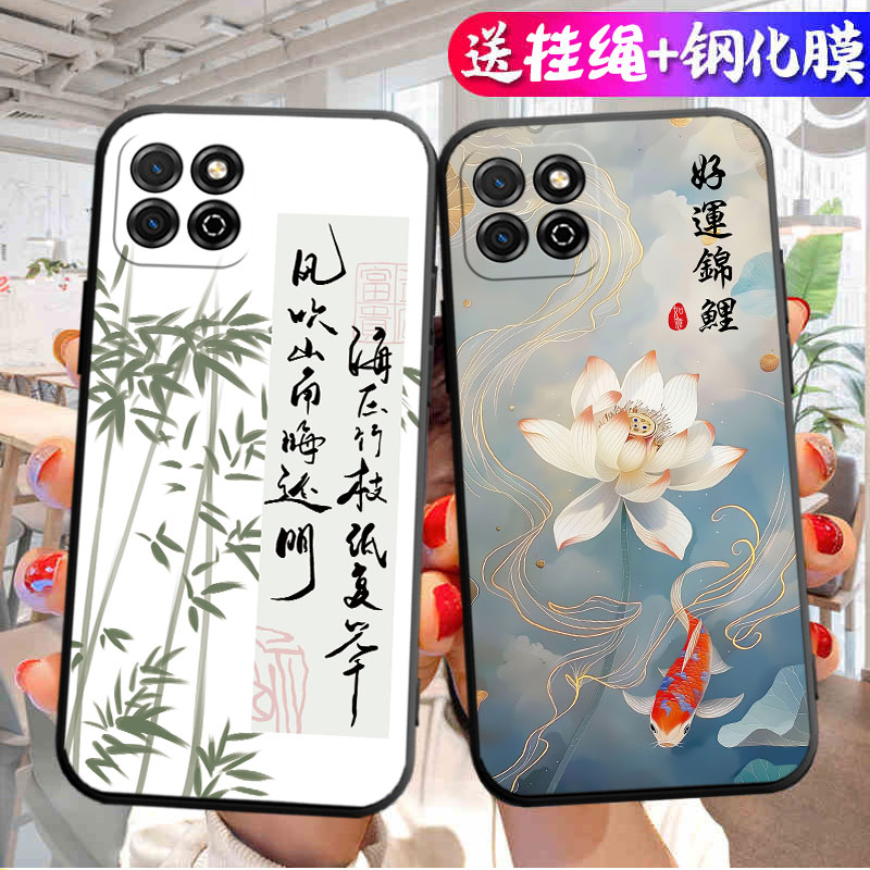 适用荣耀KOZ一AL00手机壳华为KOZAL00保护套KOZALOO型号ALOO新款硅胶K0Z全包防摔ZAL外壳畅玩20男女简约个性