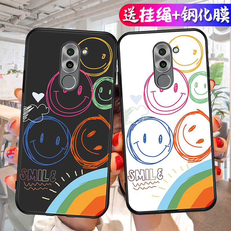 适用于华为blnal10手机壳BLN-AL10磨砂blnal40硅胶软壳荣耀畅玩六x防摔bln一tl10卡通创意honor6x保护套个性