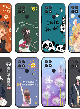 适用于OPPOA352021手机壳欧珀A35软套0pp0a全屏膜oppa35贴模opopa35硅胶OppOA35商务男opa35卡通简约时尚磨砂