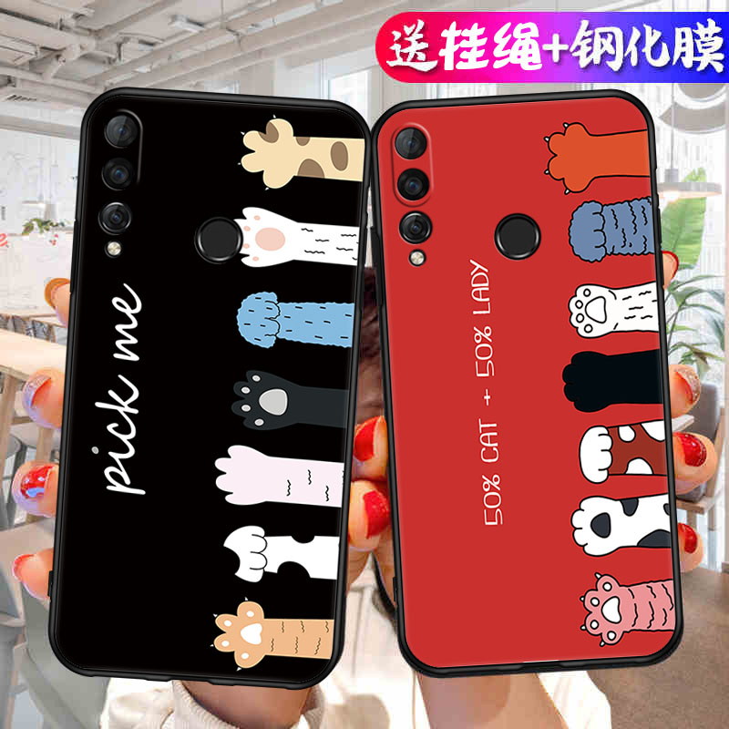 适用华为Nova4手机壳vce一aloo全包防摔al00新款nove液态硅胶noⅴa4外壳n0va男novo女nowa保护n4套后壳noⅴα