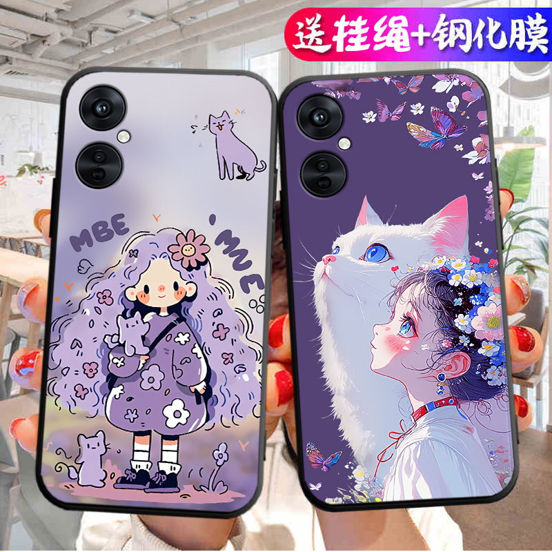 适用oppoK11X手机壳K11新款oppo硅胶PHF110保护套OPPOPHF男opρo女opoo全包opp防摔opok挂绳opk0pp0pok11X5G