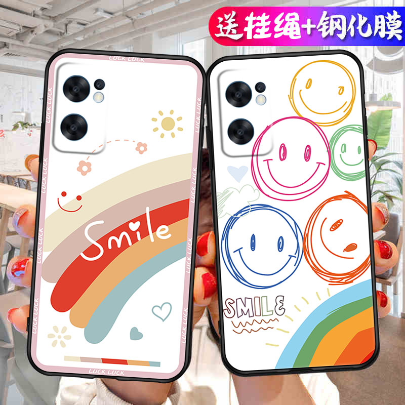 适用oppoReno7se手机壳Reno7es新款OPPO全包oppoRone防摔opopReno保护套PFCM00硅胶oppoPFCM外壳男5G女7se的