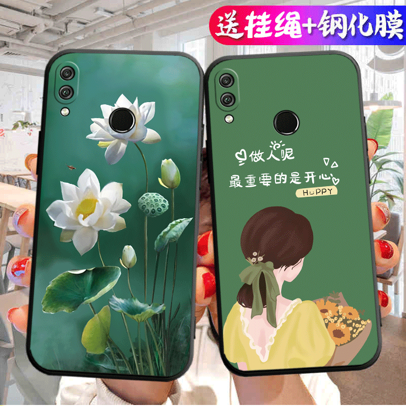 适用荣耀10青春版手机壳HONOR10Lite保护套华为HRY一AL00A新款硅胶H0N0R10十春青全包防摔ALOOA男女个性后壳