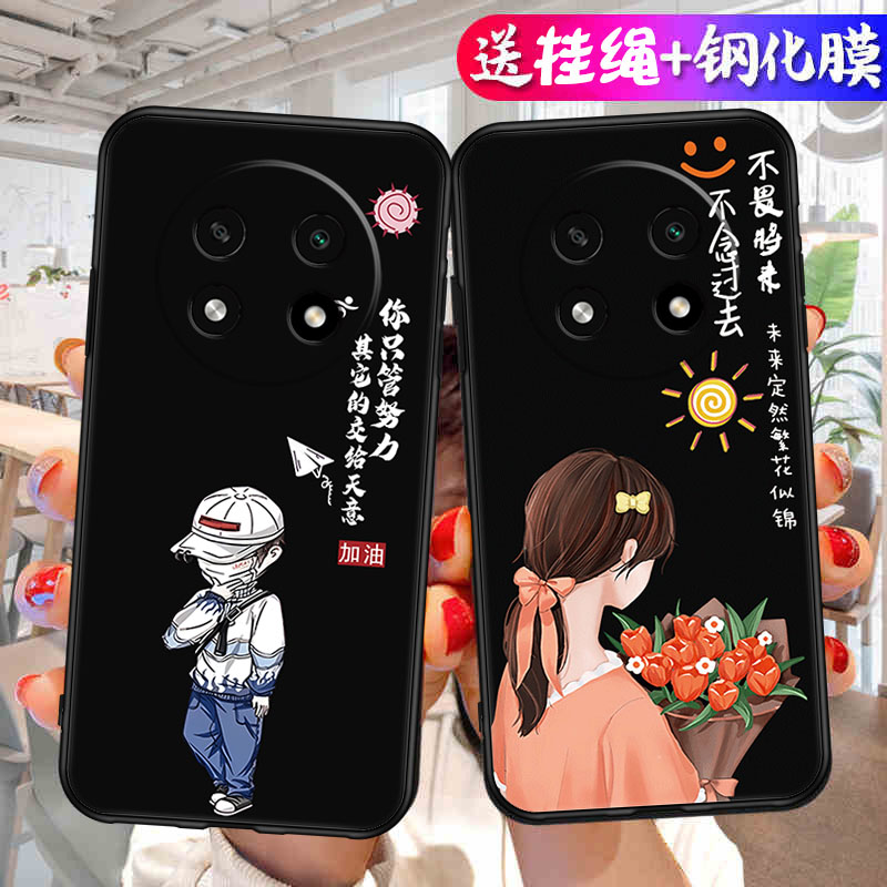 适用OPPOA2Pro手机壳新款A2Pr0男女可爱卡通PJG110防摔全包边保护套OPPOA2Pro5G软硅胶卡通