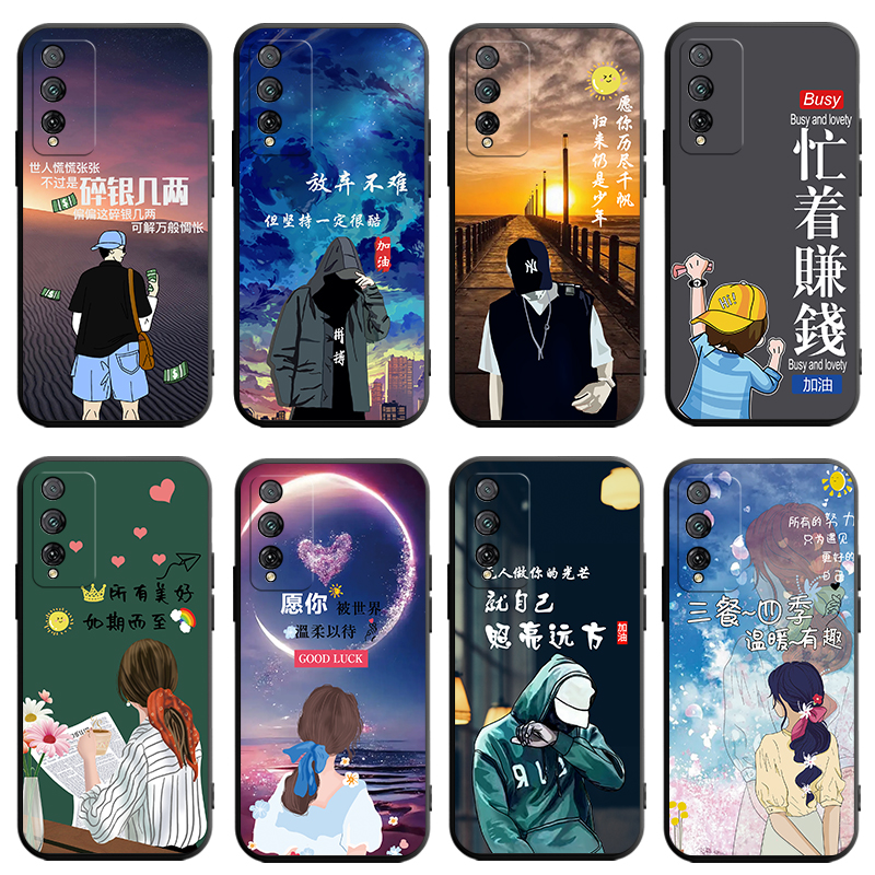 适用荣耀Play4TPro手机壳华为AQM一AL10新款HonorPlay4T保护Pro套AQMAL全包tpor防摔piay钢化膜playt女男外壳