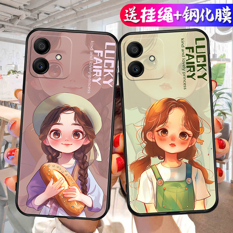 适用于华为荣耀play6tpro手机壳TFY-AN40小清新tfy一an4o软壳tfyan40防摔Honorplay6tpr0保护套paly6tpor卡通