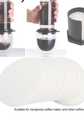 350pcs Coffee Filter Paper Round 64mm For Aeropress Coffee