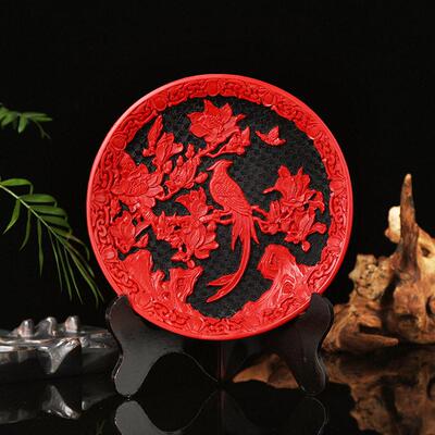 Chinese souvenir Lacquer carving handicraft decoration gift