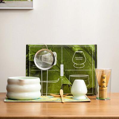 Tea set set Japanese tea whisk gift box 日式茶筅礼盒
