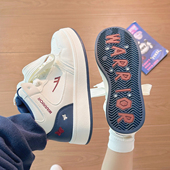 韩版 2026新款 百搭休闲鞋 美式 女 回力蝴蝶高帮板鞋 运动小白鞋 女春季