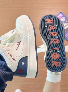回力蝴蝶高帮板鞋女秋冬2025新款韩版百搭休闲鞋美式运动小白鞋女