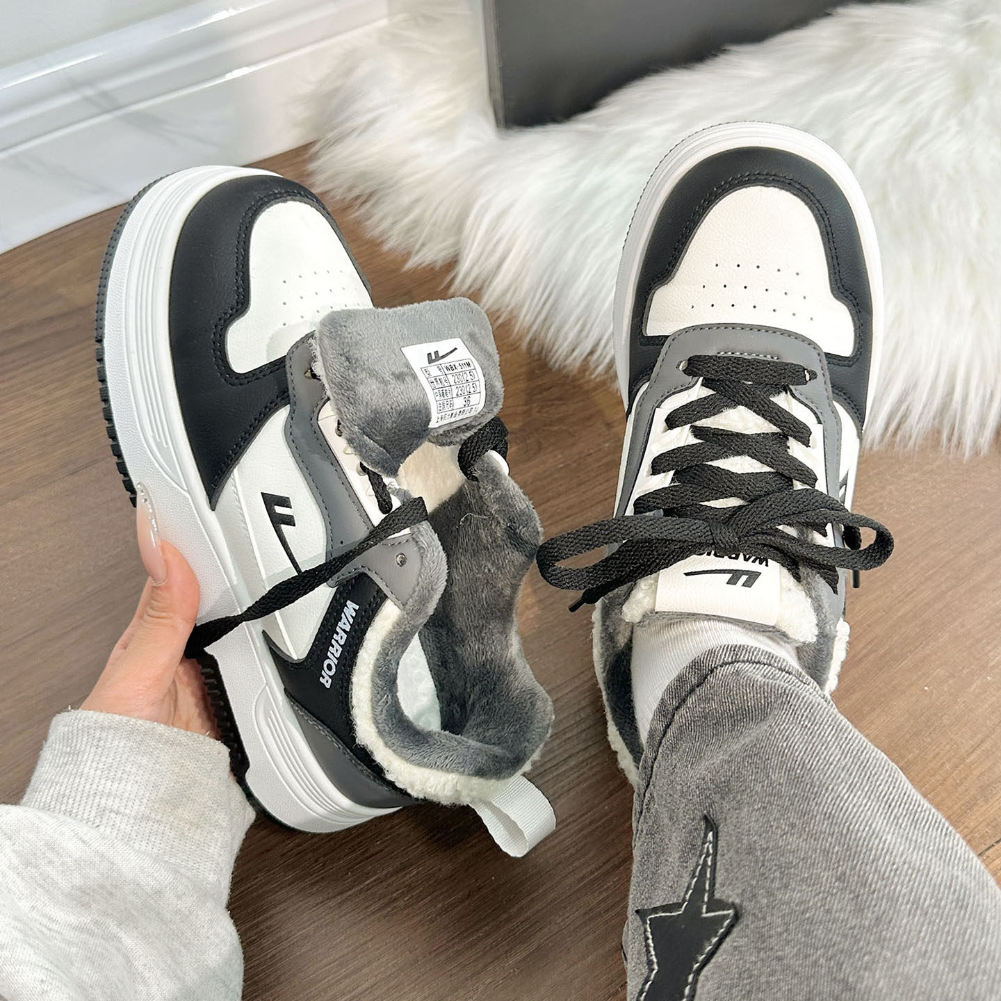 回力加绒鞋子男冬季防寒保暖爆款二棉鞋厚底复古情侣运动休闲板鞋,流行男鞋,休闲板鞋,淘宝优惠券,粉丝福利购,淘宝优惠卷