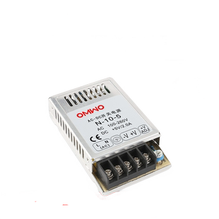N-10-5V2A 12V1A 24V0.5A工控监控设备单组输出明维直流开关电源
