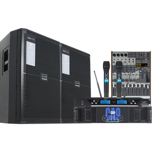 浮洛德 715专业舞台音响套装单12双15寸户外大型演出婚庆线阵音箱