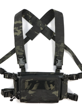 【围攻战术】D3CRM轻型胸挂 FCSK2.0可组合国产尼龙消光500D面料C