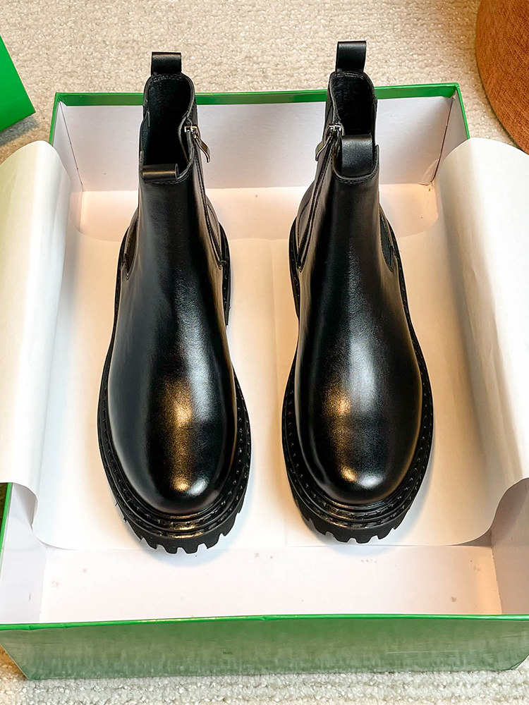 HIGH TOP MARTIN BOOTS MENS PLATFORM SOLE FALL|WINTER 2023 NEW LEATHER BREATHABLE BOOTIES BRITISH STYLE CHELSEA BOOTS INS