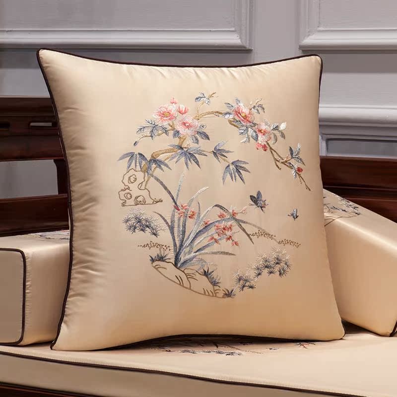 中式抱枕靠垫红木沙发抱枕中国风1110新中式客厅家用靠枕大号枕套|msdalam kategori rumah Fabrik, bantal/bantal - dari Buy2taobao.com untuk memberikan perkhidmatan ejen Taobao profesional membeli