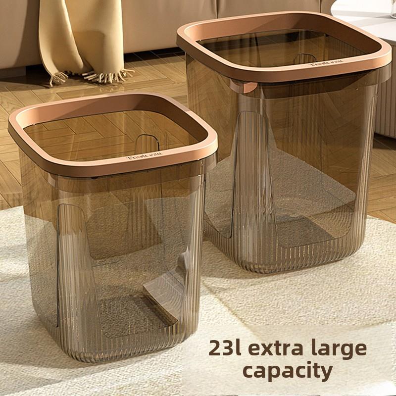垃圾桶家用2025新款厨房厕所卫生间大号大容量卧室客厅轻奢高颜值