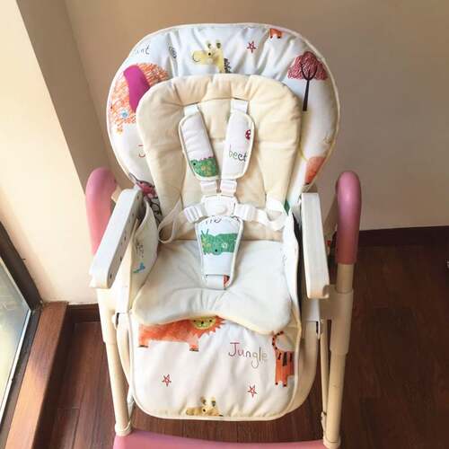 适合Aing爱音儿童餐椅坐垫座套婴儿椅布套C002SX配件C018贝易6457