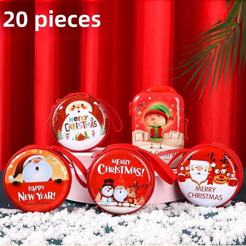 创意圣诞可爱零钱包开业地推活动小礼物实用幼儿园圣诞小礼品礼物