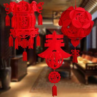 藁城纸雕宫灯灯笼仿古中式春节新年酒店茶楼阳台商场挂饰礼品灯笼