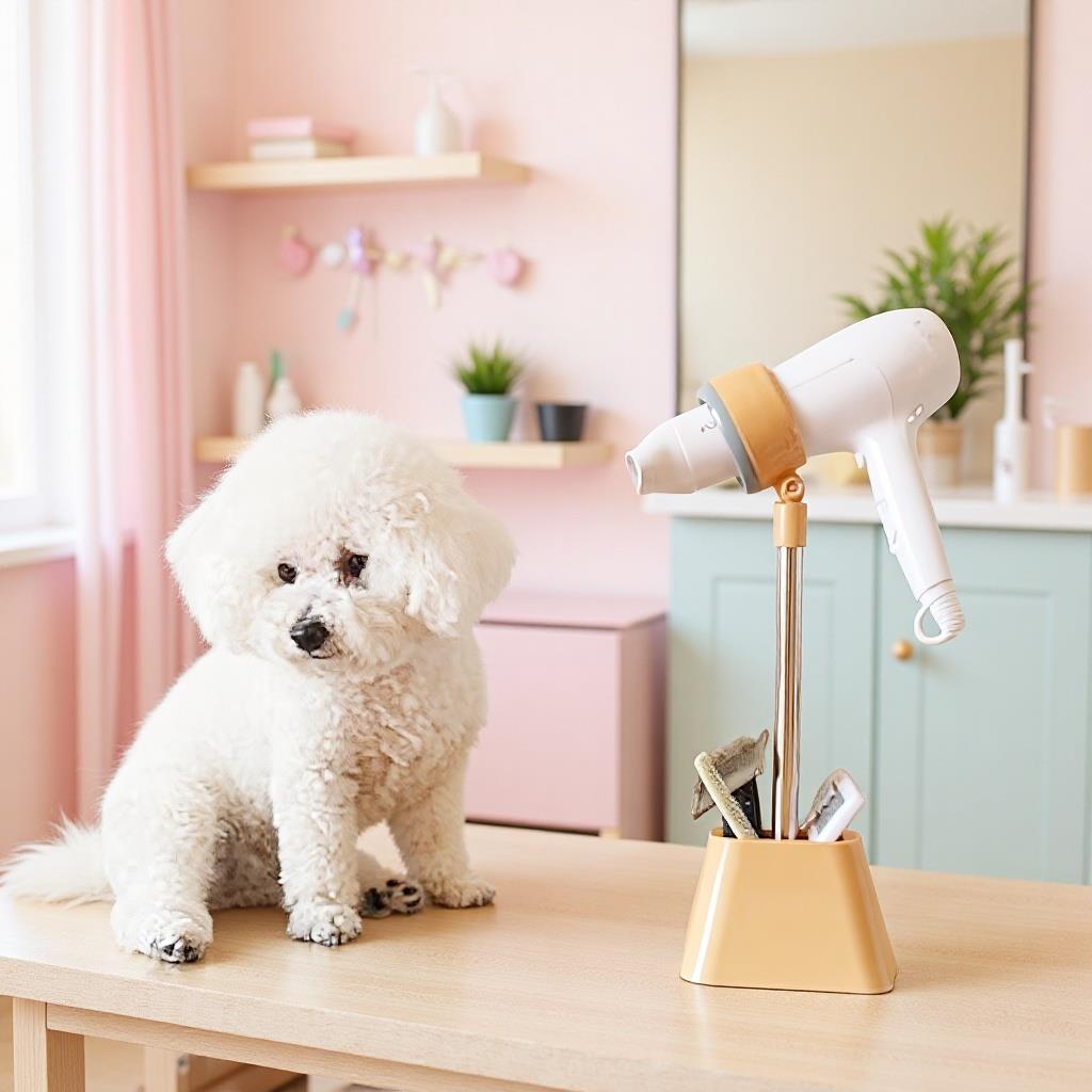宠物吹风机支架风筒美容台剪拉毛固定架狗狗吹毛架子吹狗洗澡神器