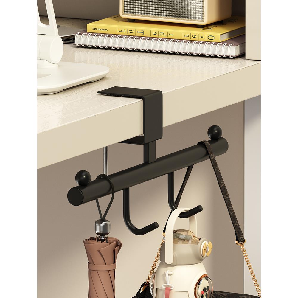 书包挂钩学生书桌桌边挂包神器桌面工位挂架书桌边多功能改造好物