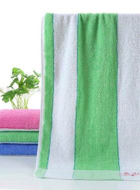 上海钟牌萃众414纯棉面巾洗脸毛巾不掉毛吸水易干毛巾运动柔软