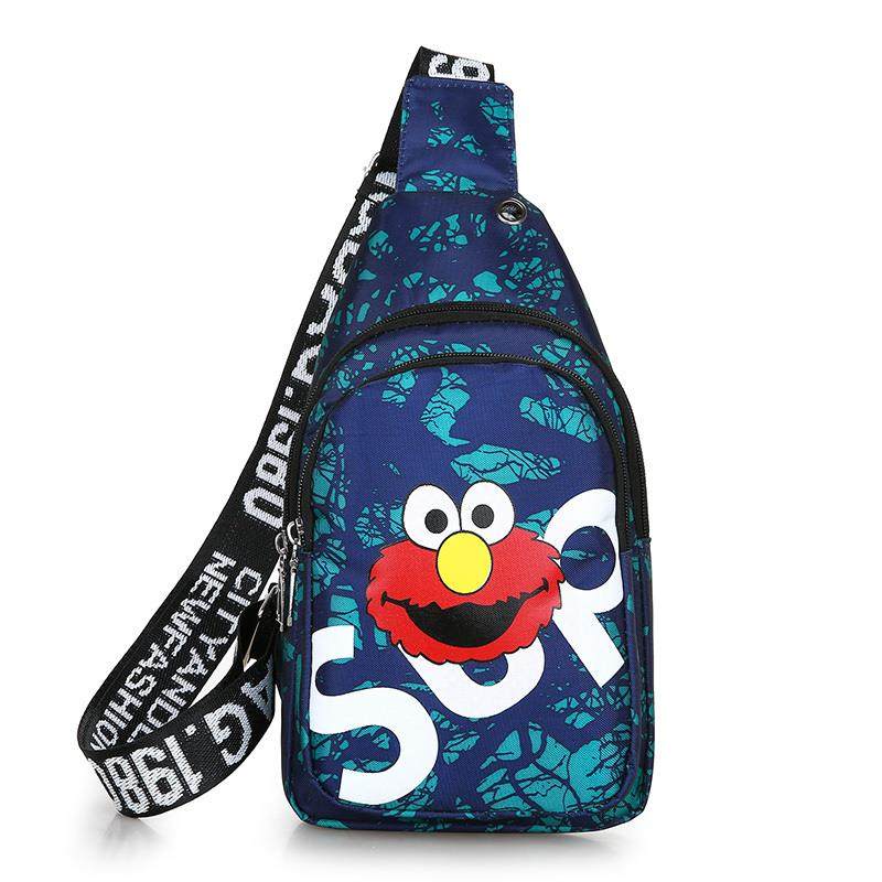 儿童斜挎包男孩子潮户外旅行小背包小学生韩版胸包单肩包男小包包