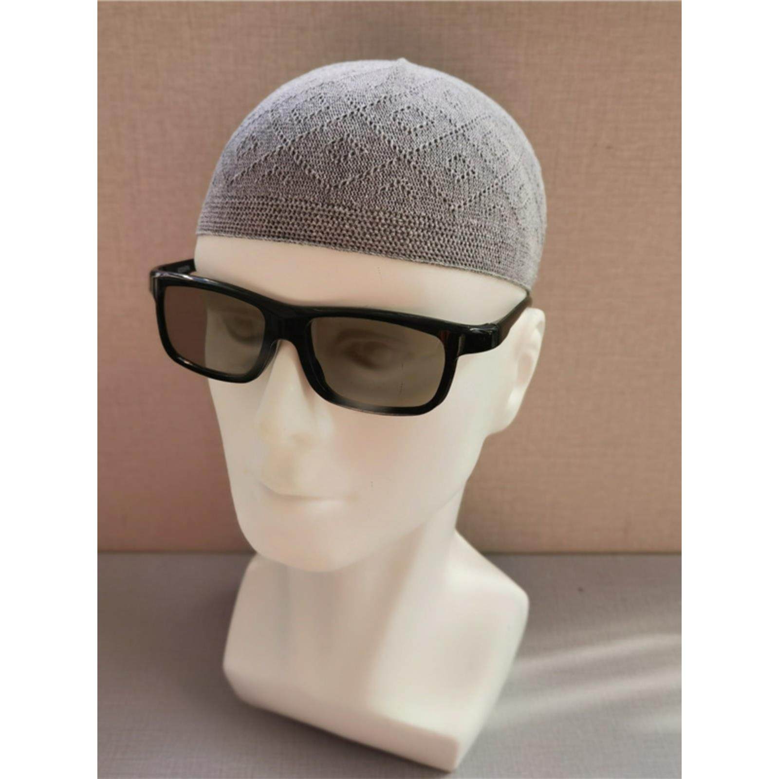 手工钩编织男女同款包头瓜皮帽僧人居士回民帽佛系保暖帽